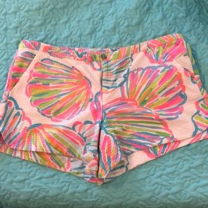Lilly Pulitzer Shellabrate Shorts sz. 14